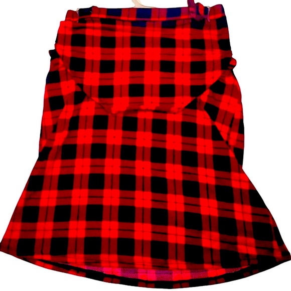 Red NWT Rae Dunn Merry Plaid Pajama Cami Panty 2 Piece Set - Picture 5 of 6